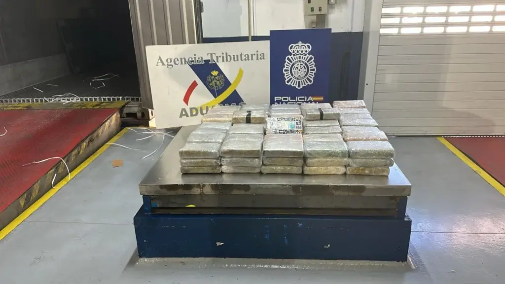 Cocaína intervenida en el puerto de Las Palmas. Imagen Policía Nacional