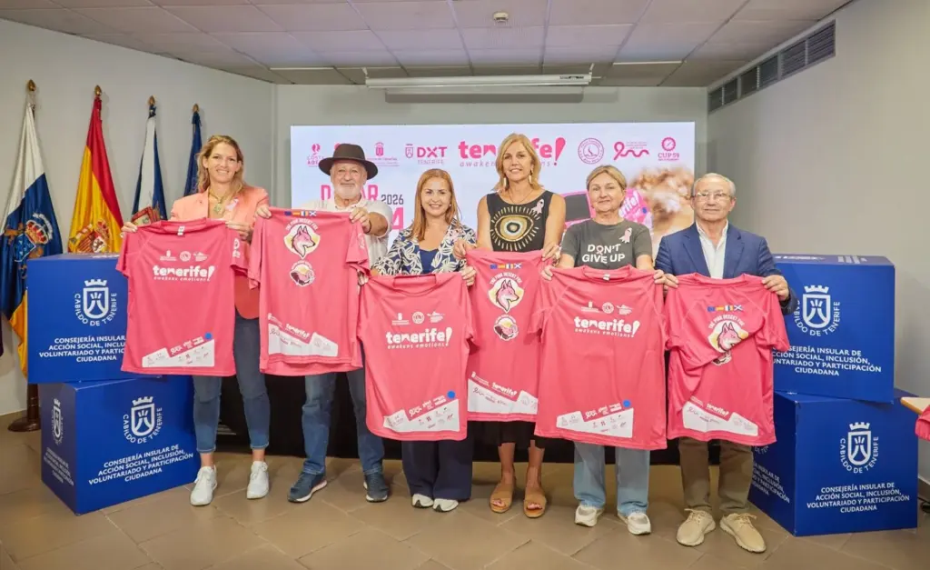 Tenerife muestra su apoyo a la participación de Rafael Lesmes en el Dakar 2026