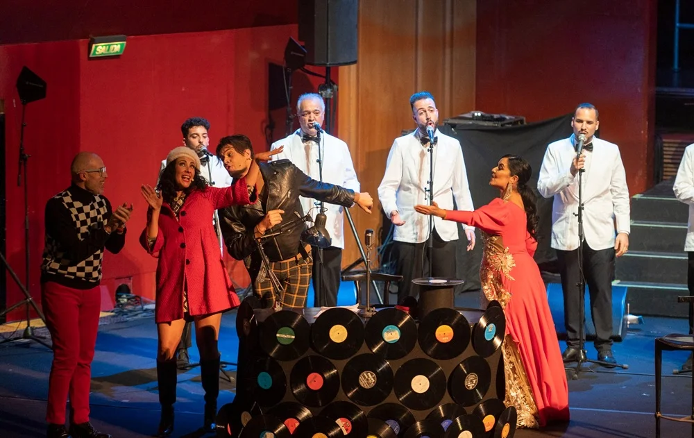 Una imagen del espectáculo "Noches de Radio - La Ronda". Imagen cedida por la organización