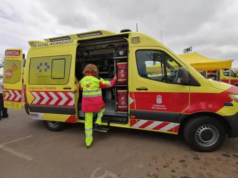 Un hombre de 69 años fallece tras volcar su coche en San Bartolomé de Tirajana