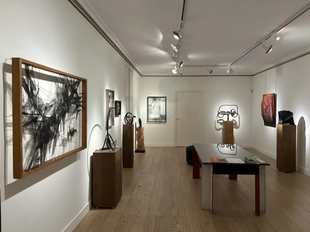 Exposición en la galería Guillermo de Osma, en Madrid. Imagen cedida por la galería