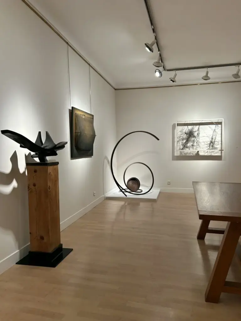 Exposición en la galería Guillermo de Osma, en Madrid. Imagen cedida por la galería