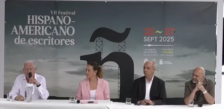 La obra de Mario Vargas Llosa protagoniza el Festival de Escritores en La Palma