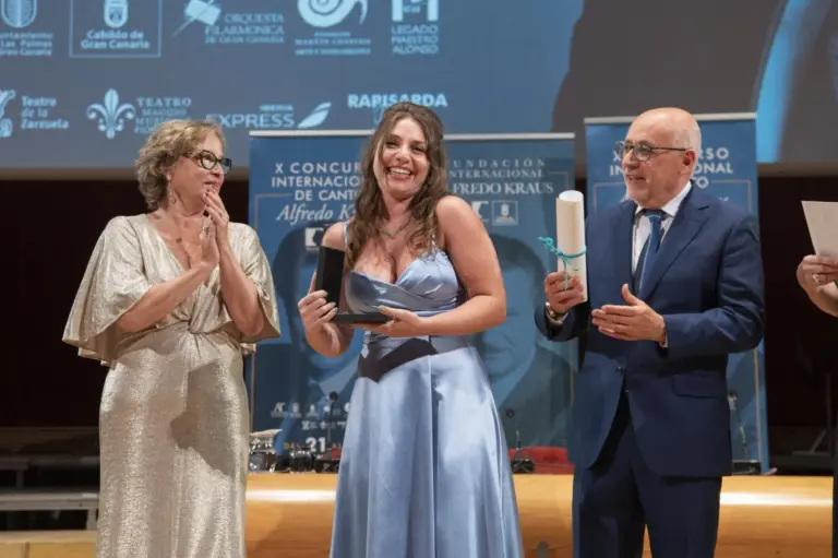 Gesua Gallifoco gana el primer premio del X Concurso Internacional de Canto Alfredo Kraus
