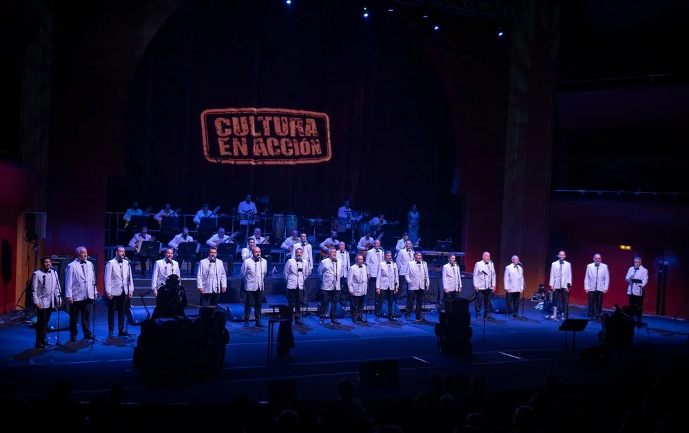 Los Gofiones y la Gran Canaria Big Bang. Imagen cedida por la organización