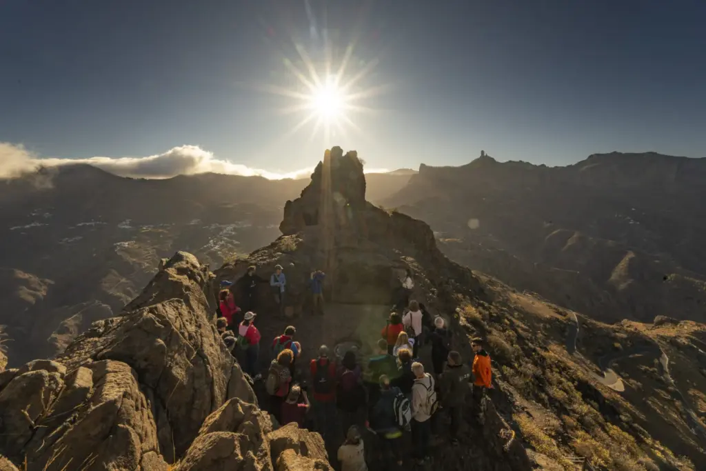 Visita al Bentayga para el equinoccio de otoño