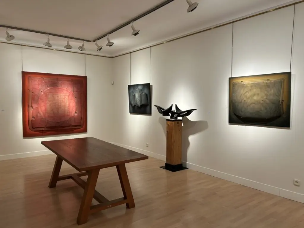 Exposición en la galería Guillermo de Osma, en Madrid. Imagen cedida por la galería