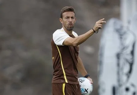 Luis García, entrenador de la UD Las Palmas. Imagen UDLP
