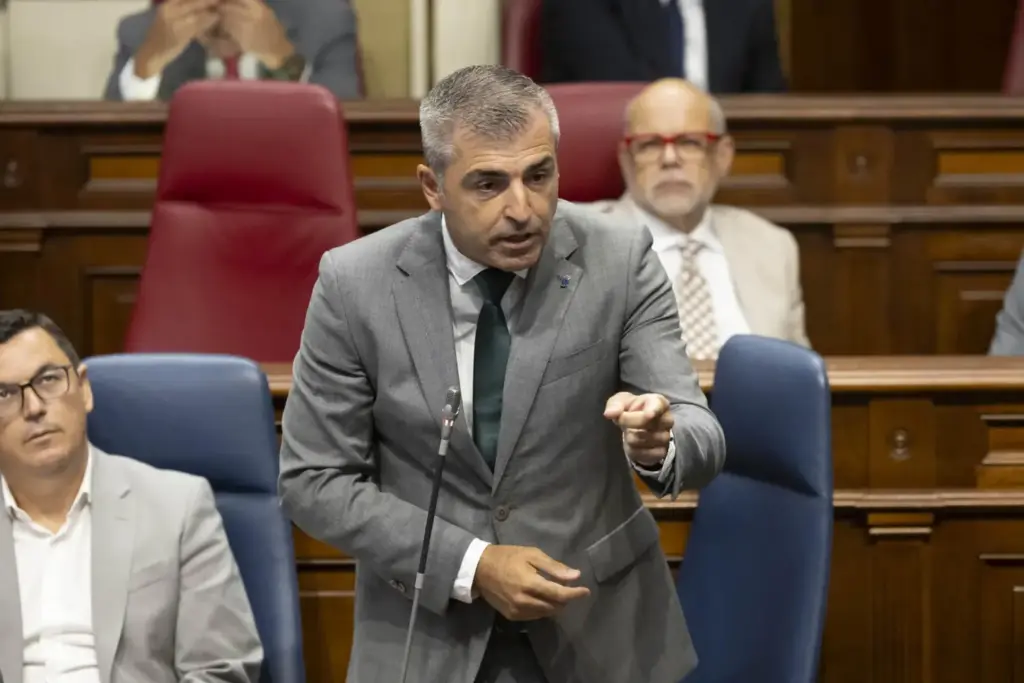 Manuel Domínguez, vicepresidente y consejero de Economía del Gobierno de Canarias. Imagen EFE