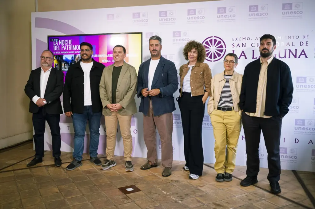 Acto de presentación de la programación de La Noche del Patrimonio en La Laguna. Imagen Ayuntamiento de La Laguna