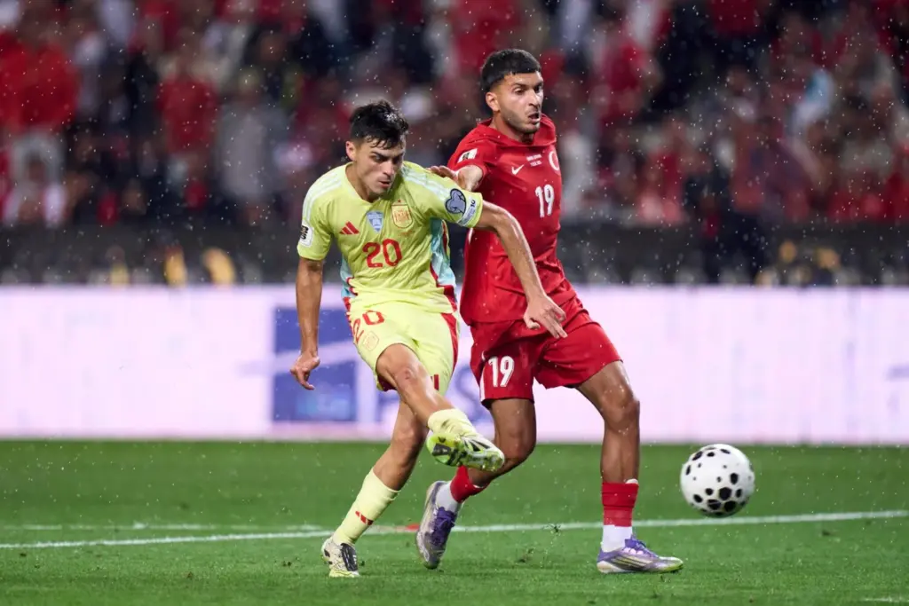 El canario Pedri abrió el marcador para España en su partido frente a Turquía / Selección Española Masculina de Fútbol