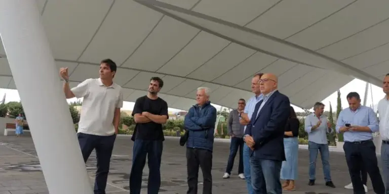 Concluyen las obras en la trasera del Auditorio de Agüimes, en Gran Canaria