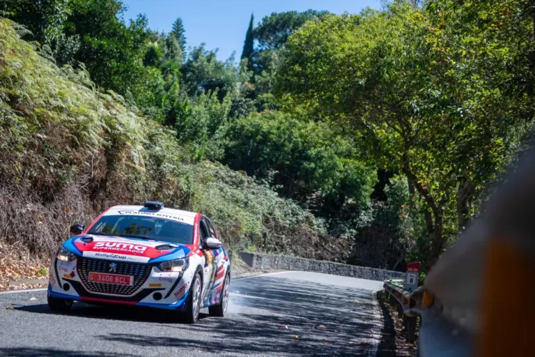 Primer pleno del conejero Yoday Betancort, más líder en la Rally4 Cup Canarias