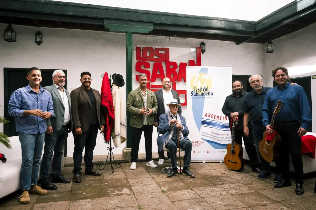 Presentación del Festival Sabandeño. Imagen Ayuntamiento de La Laguna