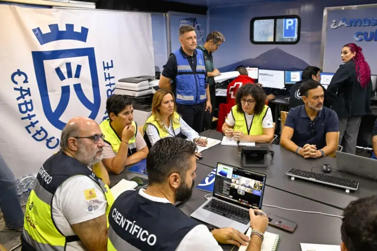 Minuto a minuto | Primer simulacro de erupción volcánica en Tenerife