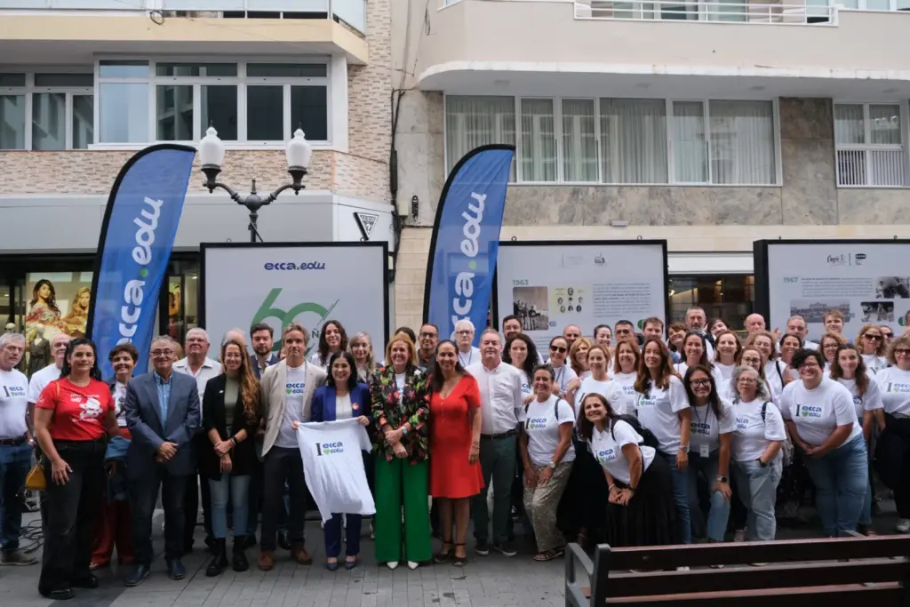 Presentación de la exposición ’60 años transformando vidas a través de la educación’/ Ayuntamiento de Las Palmas de Gran Canaria.