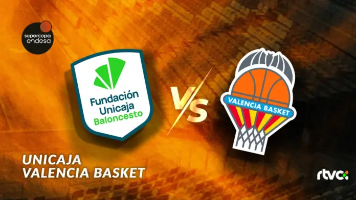 Unicaja vs Valencia Basket Supercopa España Baloncesto Semifinales 2025