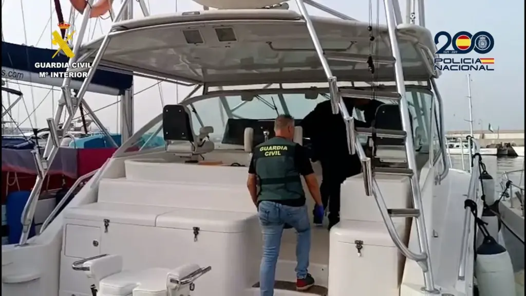 Operación contra el narcotráfico tras la detención de El Buque