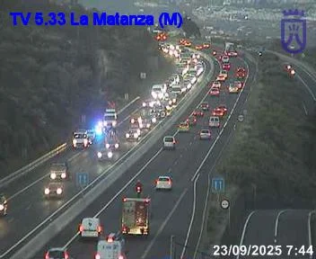 accidente de tráfico en La Matanza, Tenerife, 23 de septiembre 2025