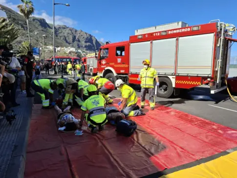 El simulacro volcánico en Tenerife demuestra la «solidez» del sistema, aunque requiere «mejoras», según el Cabildo