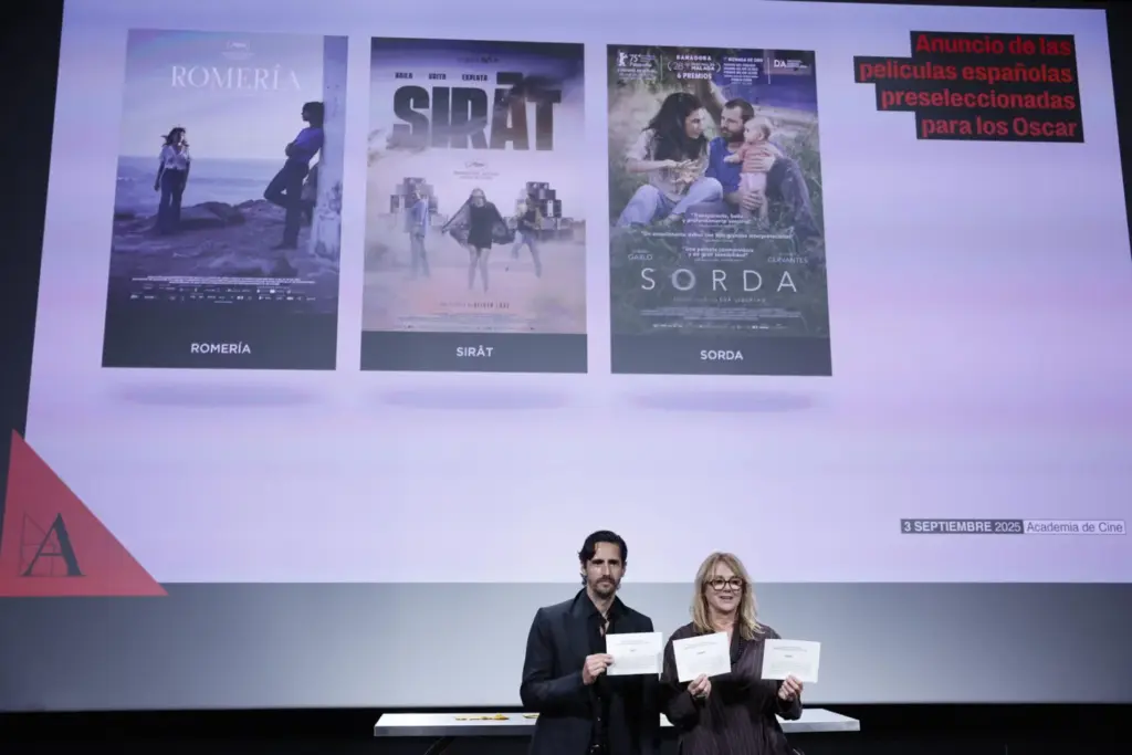España elige sus tres candidatas a los Óscar: 'Sîrat', 'Romería' y 'Sorda'