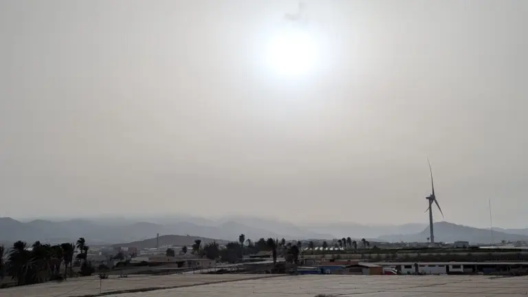 Fin de semana de calor y calima