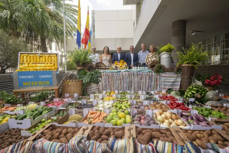 La carreta del Cabildo de Gran Canaria para la Romería del Pino tendrá una tonelada de productos agrícolas