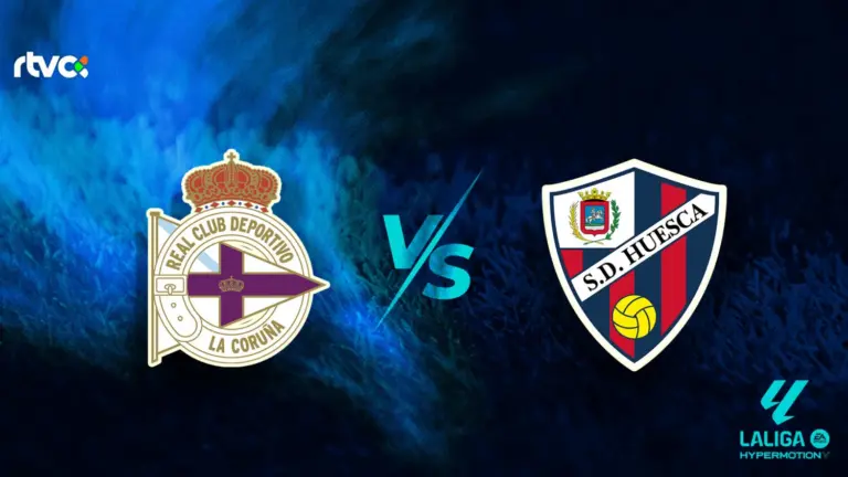 Deportivo La Coruña vs SD Huesca: horario, alineaciones y minuto a minuto en directo hoy | LaLiga Hypermotion 25-26
