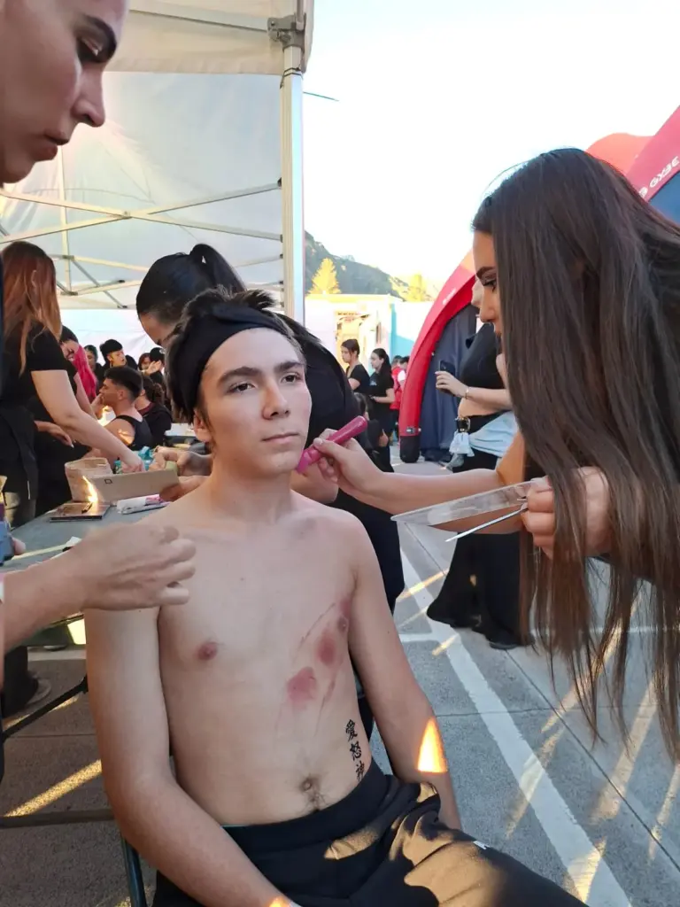 En. el simulacro muchos figurantes participan caracterizados por ejemplo como heridos en un accidente de tráfico / RTVC / Ángel Muñiz