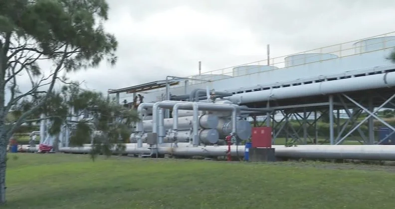 Planta de energía geotérmica. Imagen RTVC