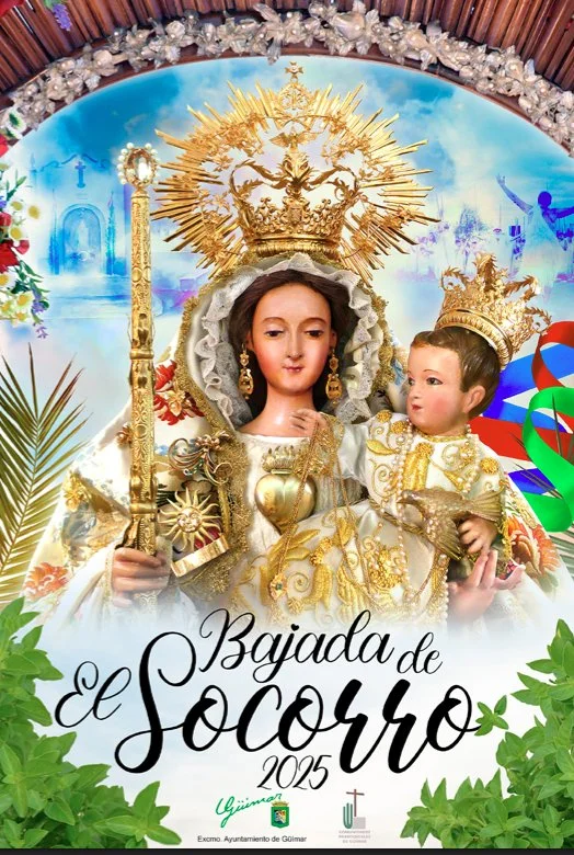 Cartel de las Fiestas de la Virgen de El Socorro de Güimar 2025