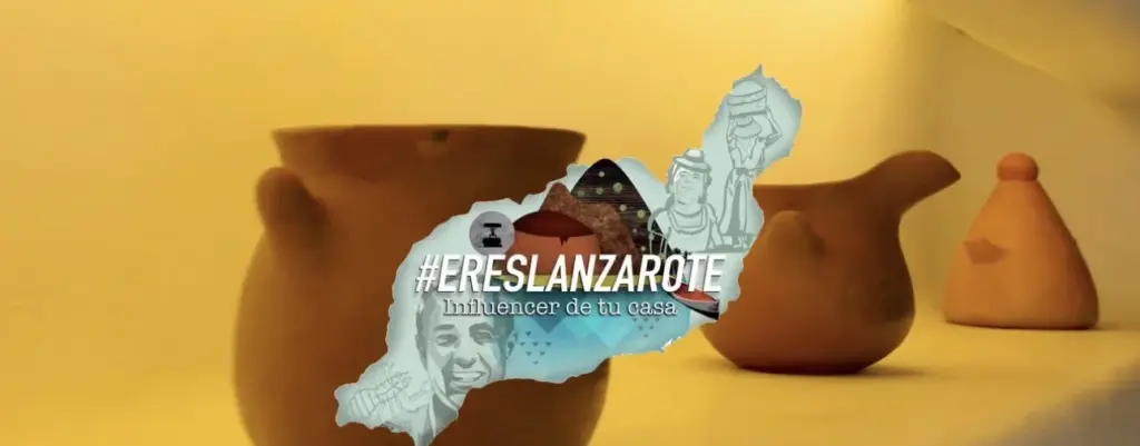 Una de las imágenes de la campaña "Eres Lanzarote, influencer de tu casa" puesta en marcha por el Cabildo de Lanzarote
