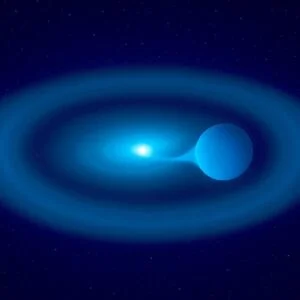 Un sistema estelar brillante lo es porque una estrella devora a la otra