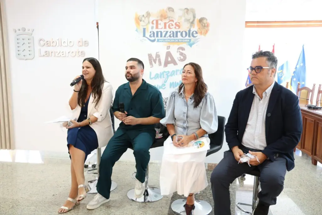 Presentación de la campaña del Cabildo de Lanzarote a través de influencers y creadores de contenido para reforzar la identidad insular / Cabildo de Lanzarote