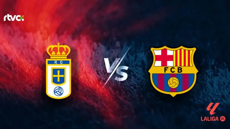 Real Oviedo vs FC Barcelona: horario, alineaciones y minuto a minuto | LaLiga EA Sports 25-26