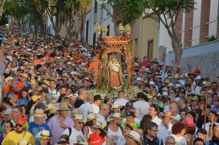 Televisión Canaria acompaña un año más la Bajada de la Virgen del Socorro 2025