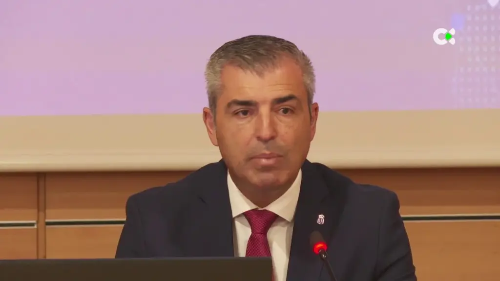 Gran Canaria acoge en octubre la reunión de cámaras de comercio de 23 países iberoamericanos. En la imagen, Manuel Domínguez, vicepresidente del Gobierno canario