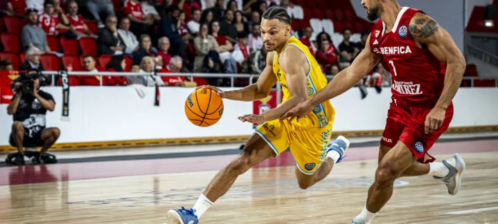 61-98. El 'Granca' logra una contundente victoria ante el Benfica en su estreno continental