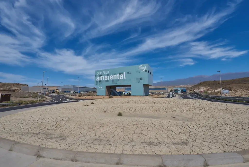 Complejo Ambiental para la gestión de residuos en la isla de Tenerife. Imagen Cabildo de Tenerife