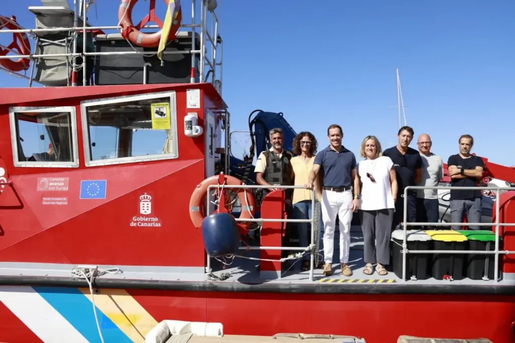 Control del litoral en las islas. Imagen Gobierno de Canarias