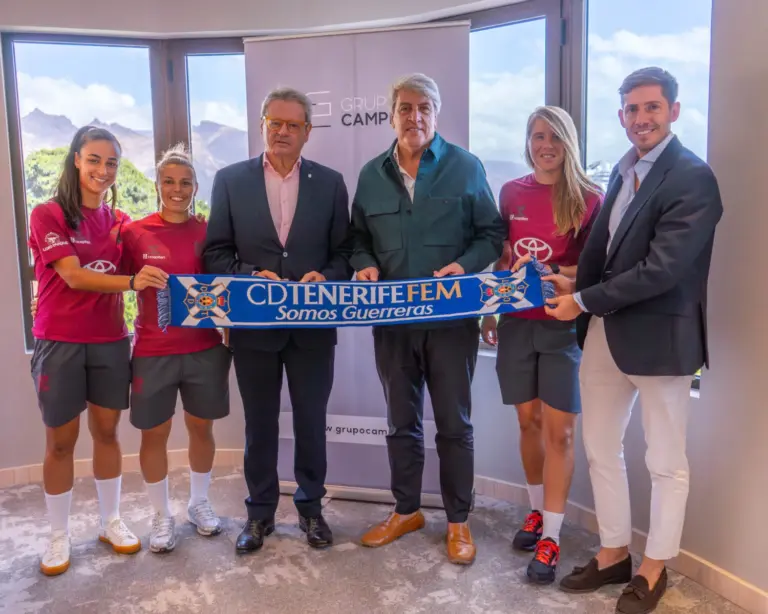 Grupo Camper es el nuevo colaborador del CD Tenerife Femenino