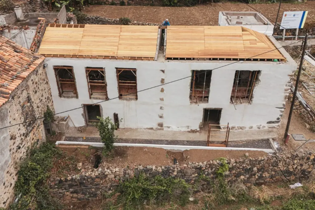 Obra de rehabilitación de la casa del poeta Pedro García Cabrera