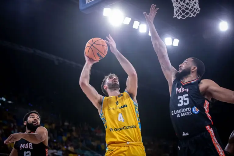 73-68 | El Gran Canaria sufre para ser líder del Grupo H de la BCL