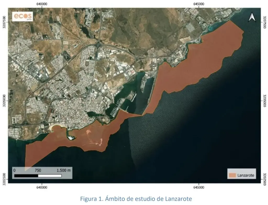 El Gobierno de Canarias analiza el litoral de Lanzarote para prevenir los efectos de la erosión y la subida del mar. 