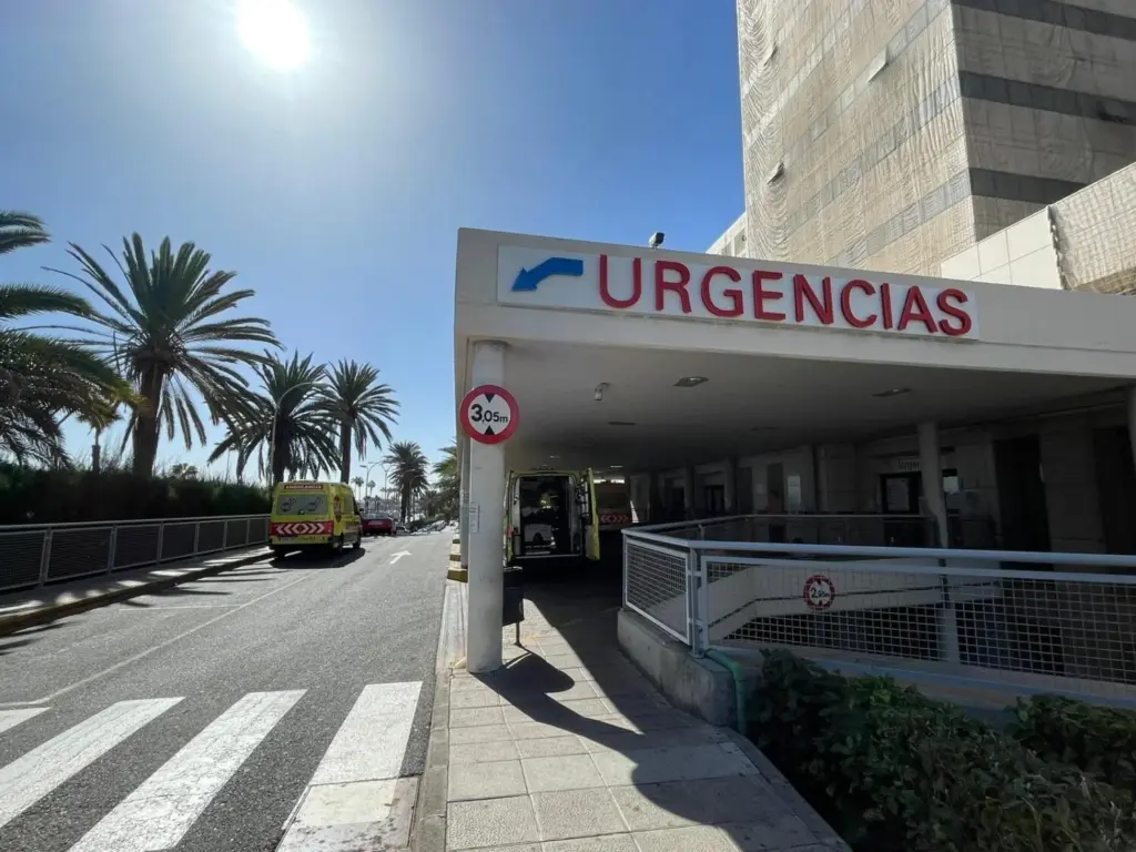 Urgencias del Hospital Insular de Gran Canaria. Fotografía: Europa Press