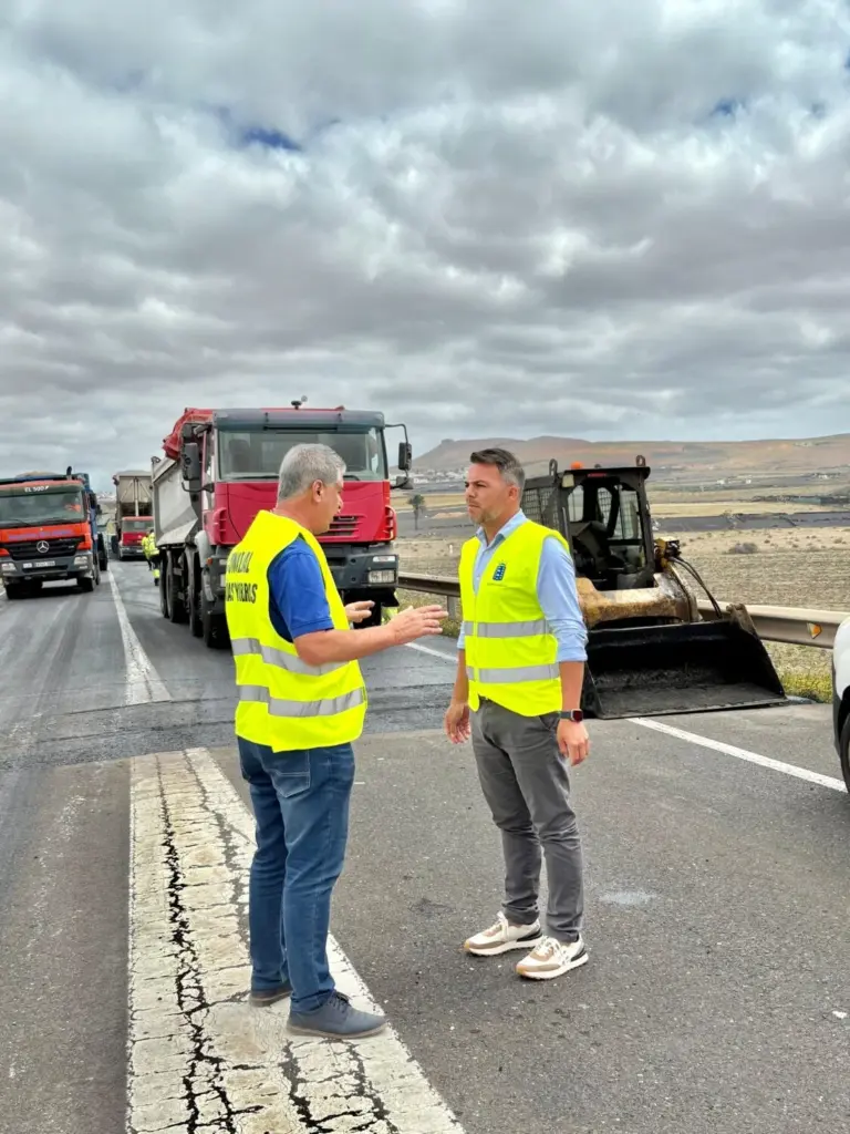 Obras carreteras Lanzarote