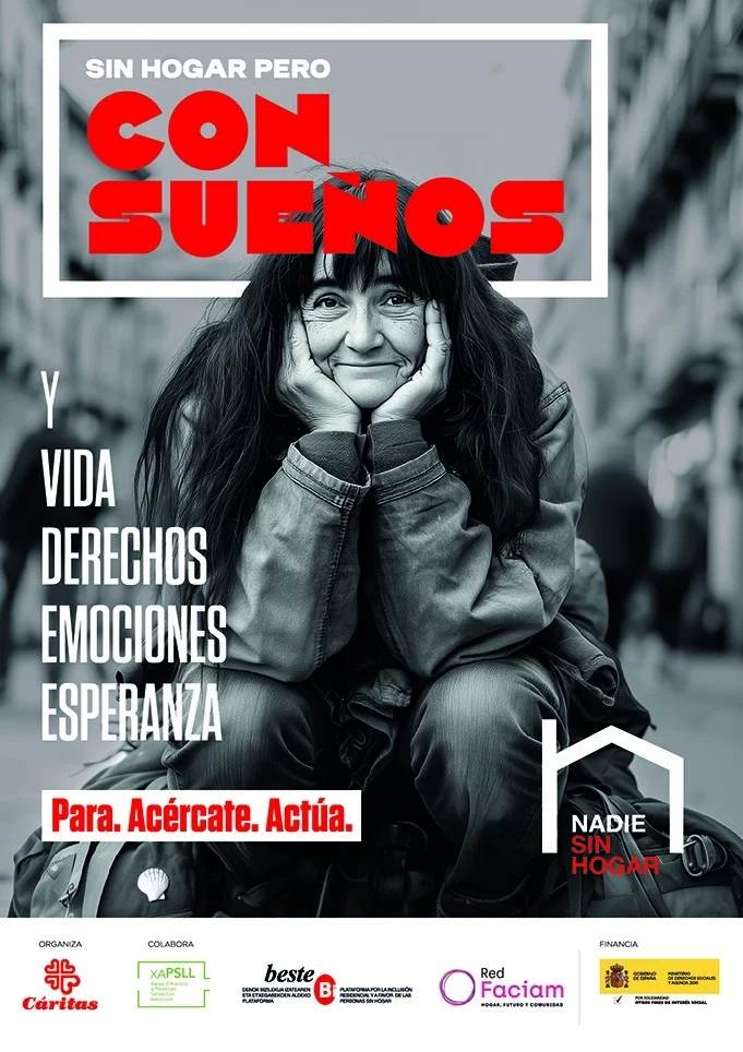 Campaña de personas sin hogar 'Sin Hogar pero con sueños'