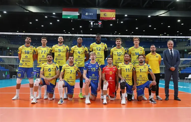 1-3 | El Guaguas da el primer paso para avanzar de ronda en la Liga de Campeones CEV