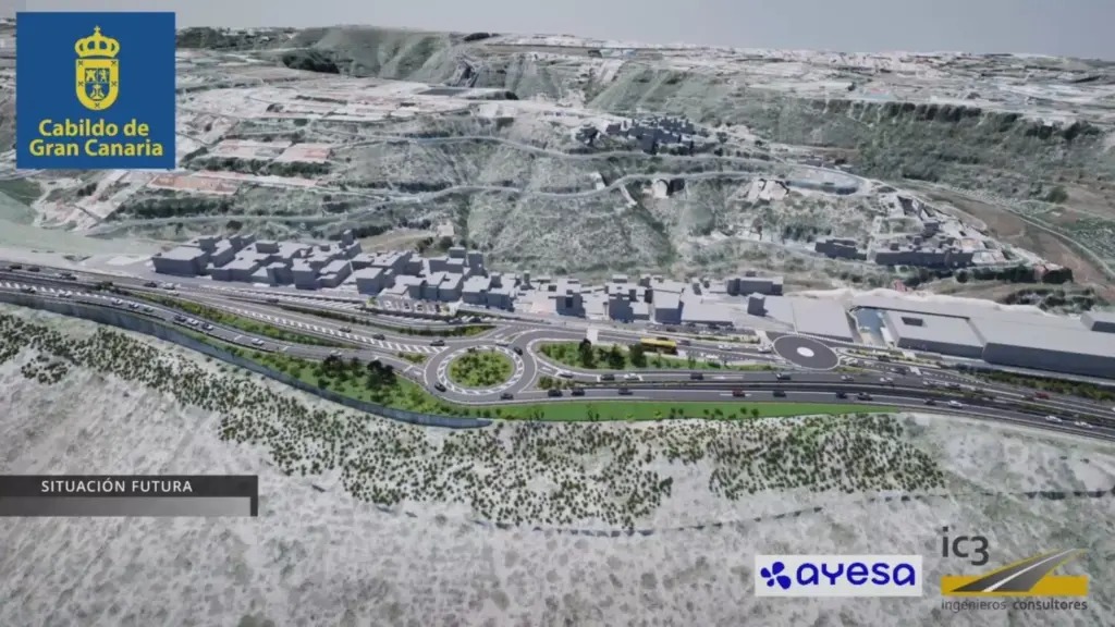Infografía de la obra prevista en El Secadero | Cabildo de Gran Canaria