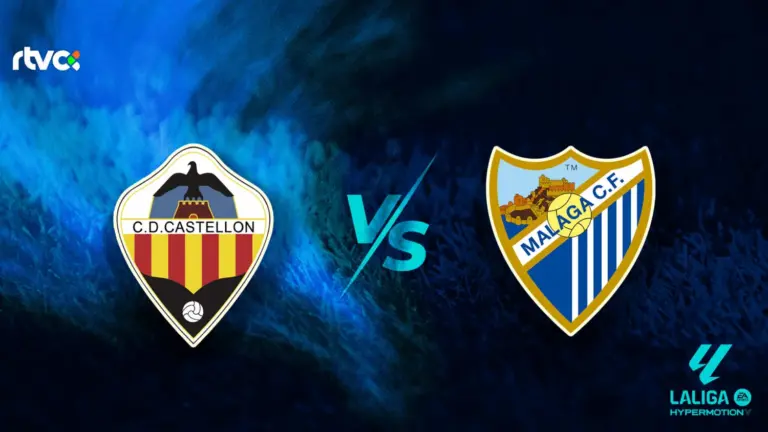 CD Castellón vs Málaga CF: horario, alineaciones y minuto a minuto | LaLiga Hypermotion 25-26